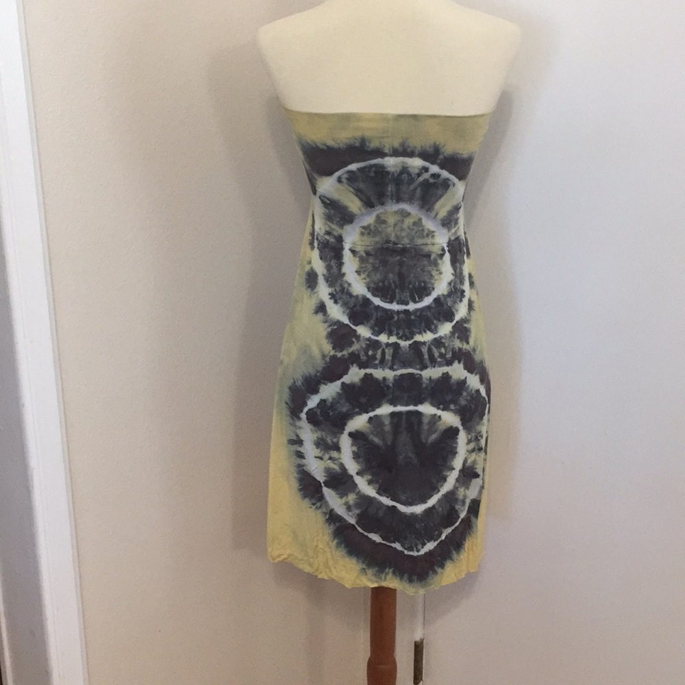 L NWOT‎ LOVE TANJANE Strapless Dress EE53 3020 - Picture 2 of 5